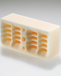 Glow-block for heat treatment of lamp filaments