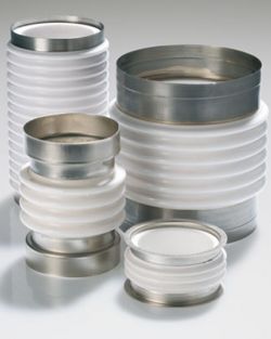 Insulation tubes for high-vacuum technology