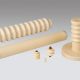 Glazed, unglazed and metallized insulators