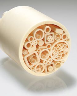 Tubes, multibore tubes and rods for high-temperature applications